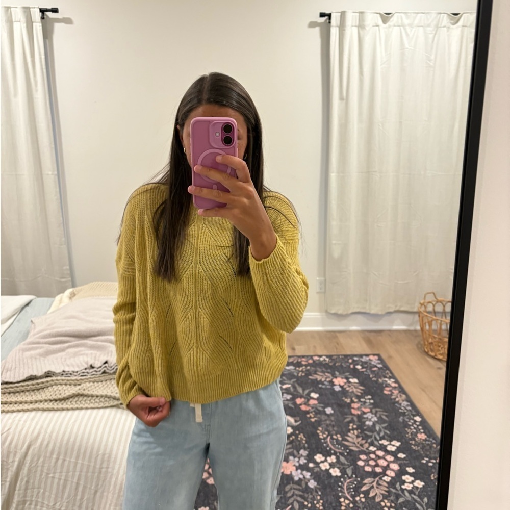 Anthropologie Cable Knit Sweater